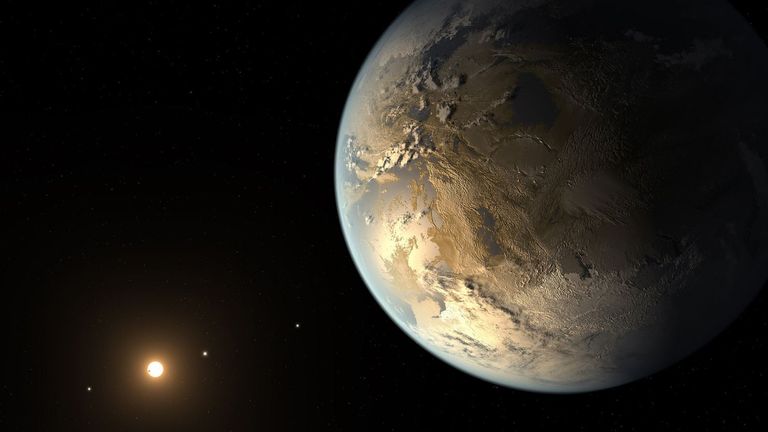 The planets were discovered by the Kepler telescope