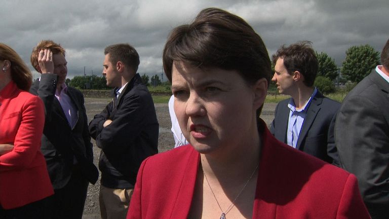 Scottish Tory leader Ruth Davidson: no roll-back over LGBTI rights