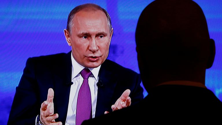 'We'll look into that' - Mr Putin's frequent response to callers' concerns