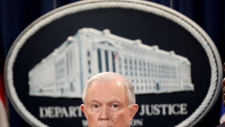 Jeff Sessions has previously insisted he did nothing wrong in failing to disclose he met last year with Russia&#39;s ambassador