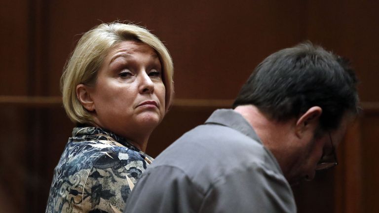 Samantha Geimer appears in court