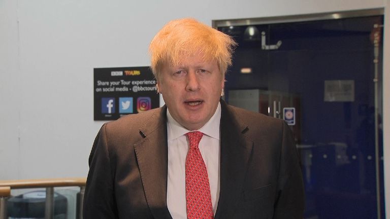 Mr Johnson says the security services have questions to answer over London Bridge