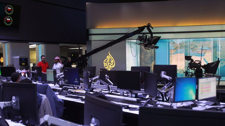 Al Jazeera is based in Qatar&#39;s capital Doha