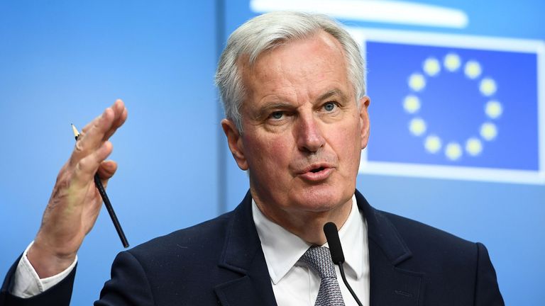European Commission chief Brexit negotiator Michel Barnier