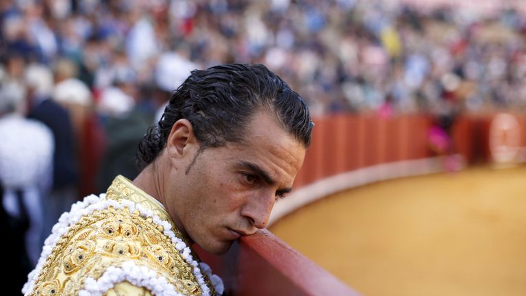 Spanish matador Ivan Fandino in 2015