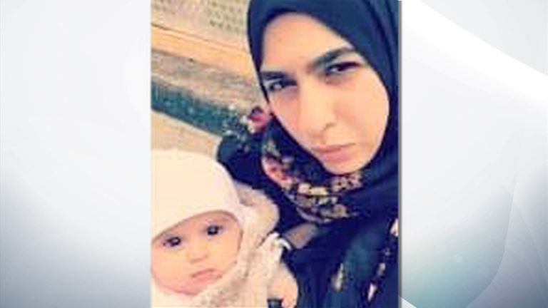 Six-month-old Leena Belkadi's body was found in the arms of her mother Farah Hamdan in Grenfell Tower