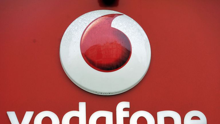 File photo dated 06/01/16 of the Vodafone logo, as the company announced new rules to prevent its advertising from appearing within outlets focused on creating and sharing hate speech and fake news. PRESS ASSOCIATION Photo