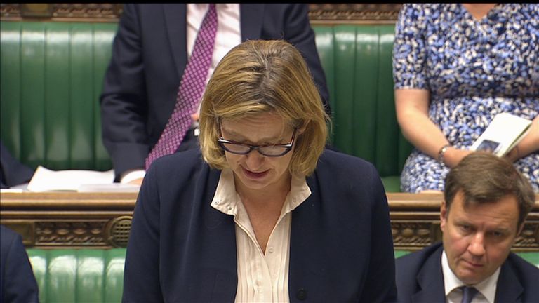 Amber Rudd says UK has entered into a new phase of global terrorism 