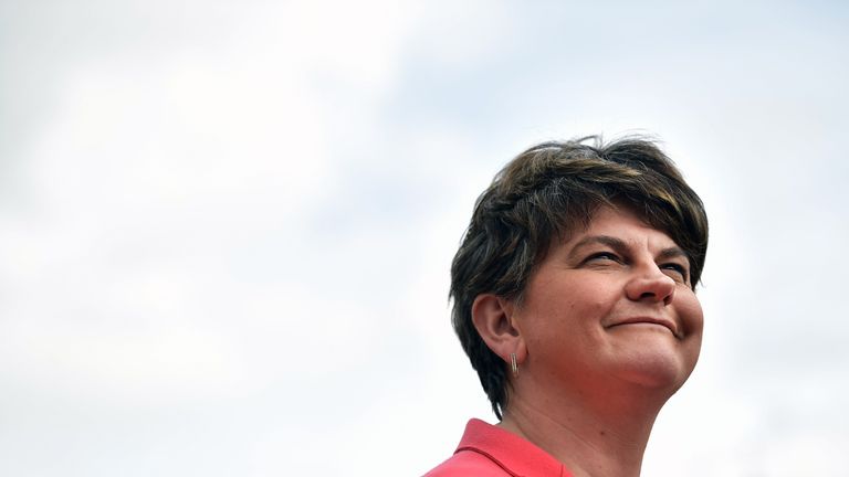 Arlene Foster is every bit Theresa May&#39;s equal at negotiating