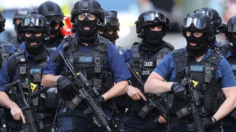 Counter-terrorism police
