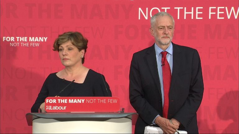 Emily Thornberry rules out any post election deals with other parties
