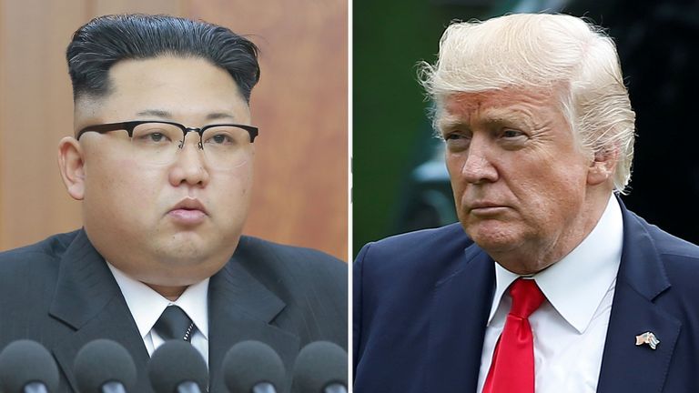 Kim Jong Un and Donald Trump