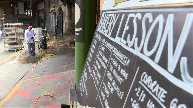 Borough market after the terror attack
