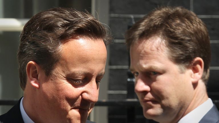 Relations between the Tories and Lib Dems soured
