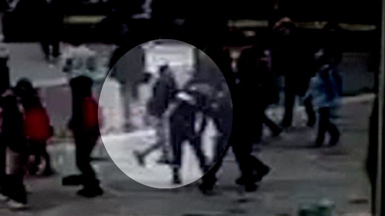 A man attacks a police officer outside Notre Dame, Paris 