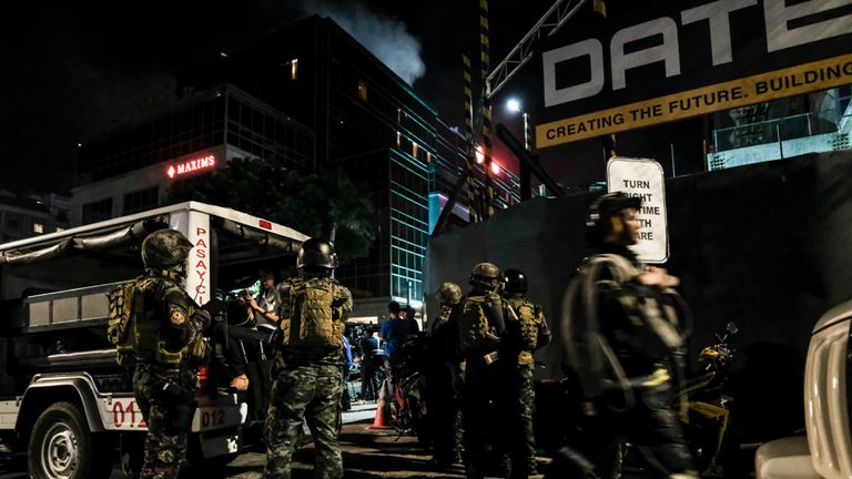 Terrorism was initially suspected but police now think the attack was a robbery