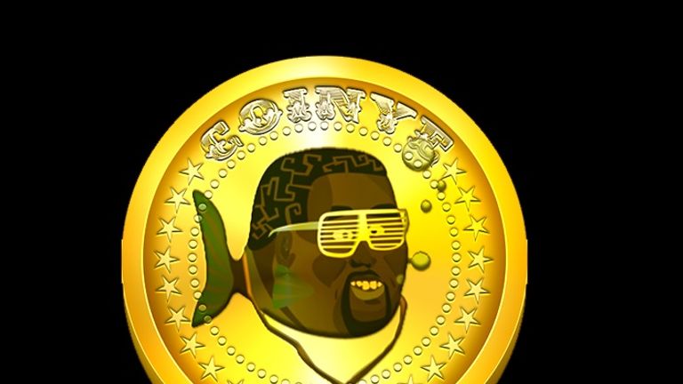 Coinye, formerly Coinye West, collapsed after a trademark infringement suit