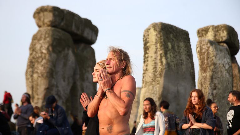 Summer Solstice celebrated at Stonehenge | UK News | Sky News