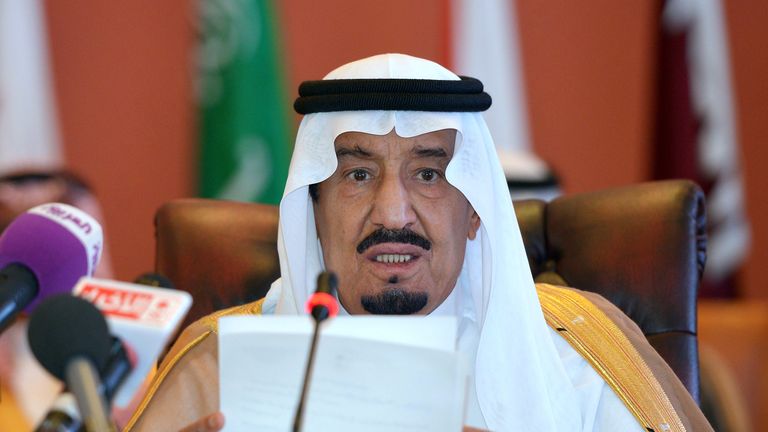 King Salman may be hoping to end talk of a succession struggle
