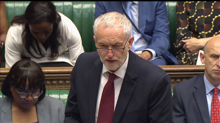 Jeremy Corbyn wants all political leaders in Kensington and Chelsea to take responsibility for the Grenfell fire