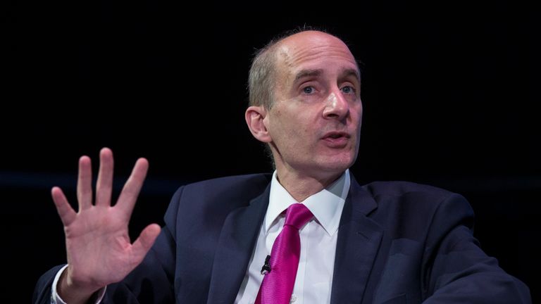 Lord Adonis delivers a speech at the &#39;Policy Network Conference&#39; held in the Science Museum on July 3, 2014 in London, England.