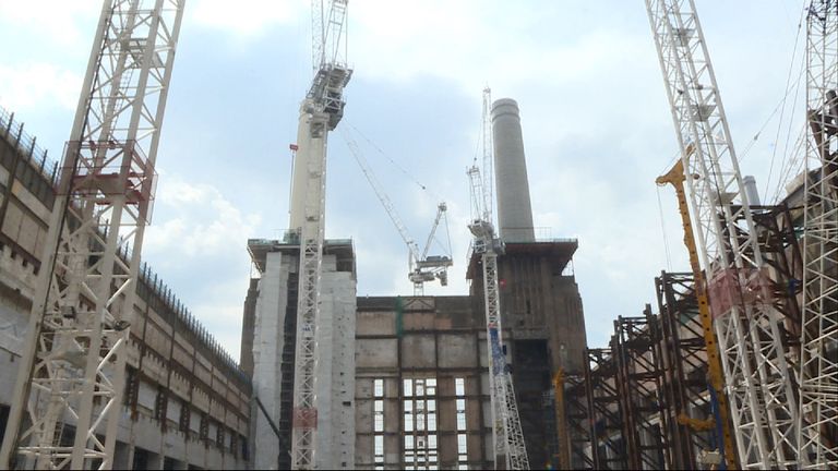 Battersea Power Station chimneys