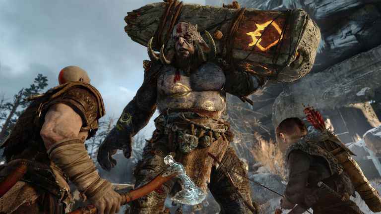 Sony highlighted its reboot of the God of War series at E3
