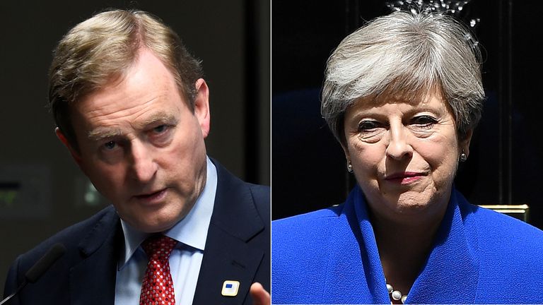 Mr Kenny told the PM a Conservative-DUP deal would create a &#39;challenge&#39;