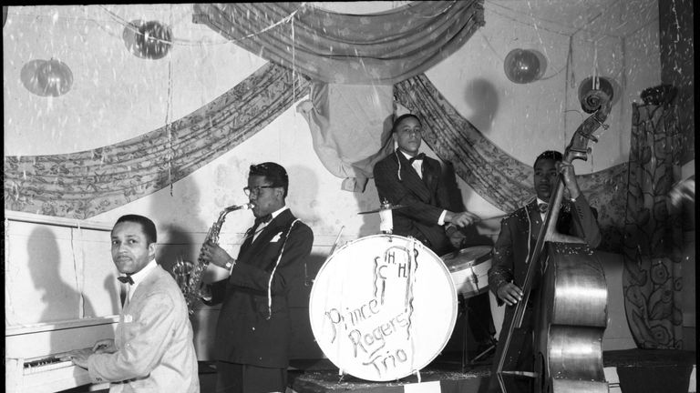 John  L Nelson (left) was part of jazz band The Prince Rogers Trio. Pic: Hennepin County Library