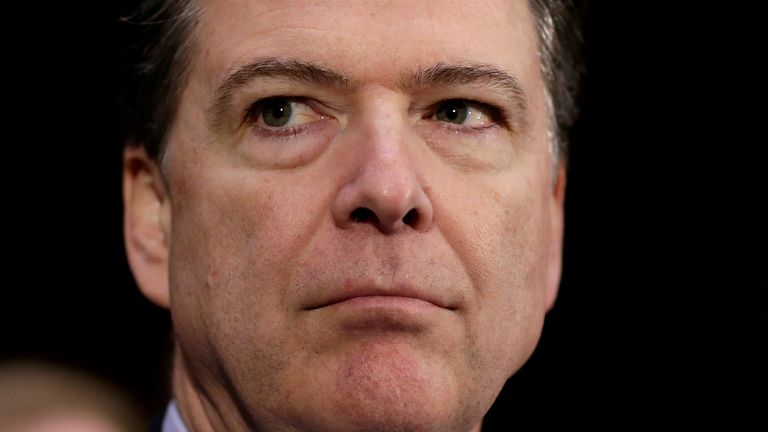 James Comey will answer questions on the FBI Russia investigation