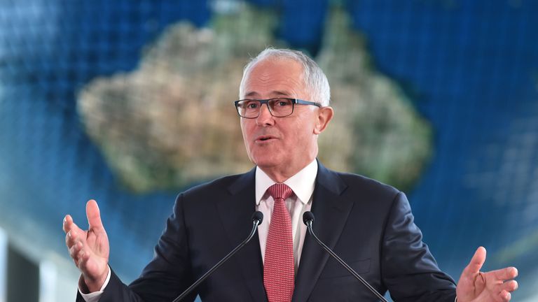 Mr Turnbull has said his speech was 'light-hearted, affectionate, good-natured'