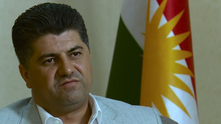Lahur Talabany heads the Kurdish counter-terrorism unit