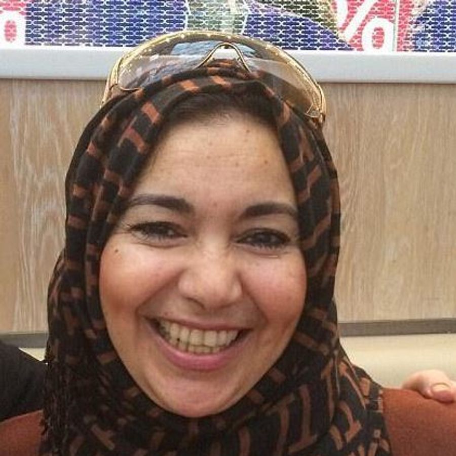 Khadija Khalloufi was separated from her husband as she tried to escape