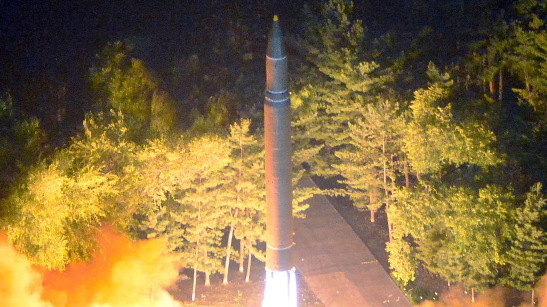 Experts say the ICBM launched by the North is capable of reaching major US cities