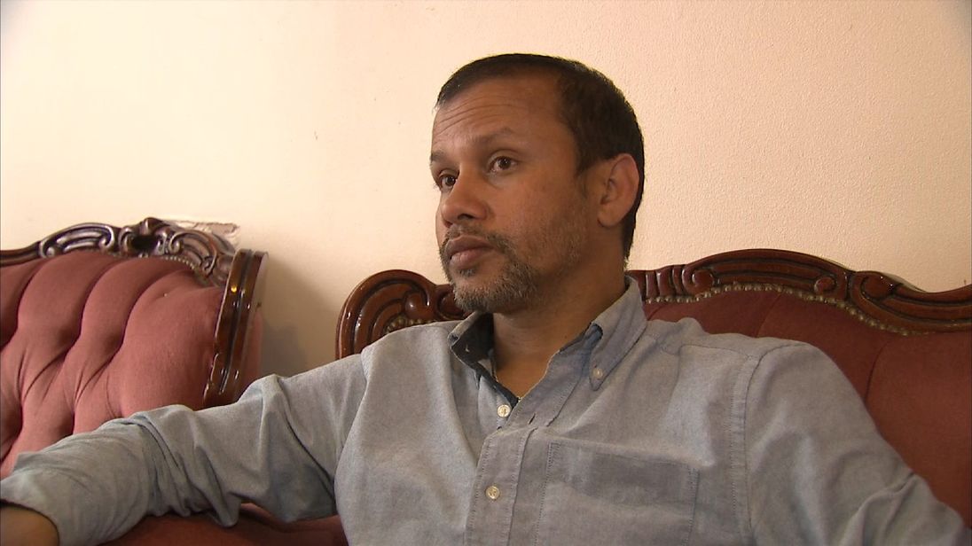 Delivery driver Jabed Hussain describes the acid attack that happened as he waited at traffic lights in Hackney, east London.