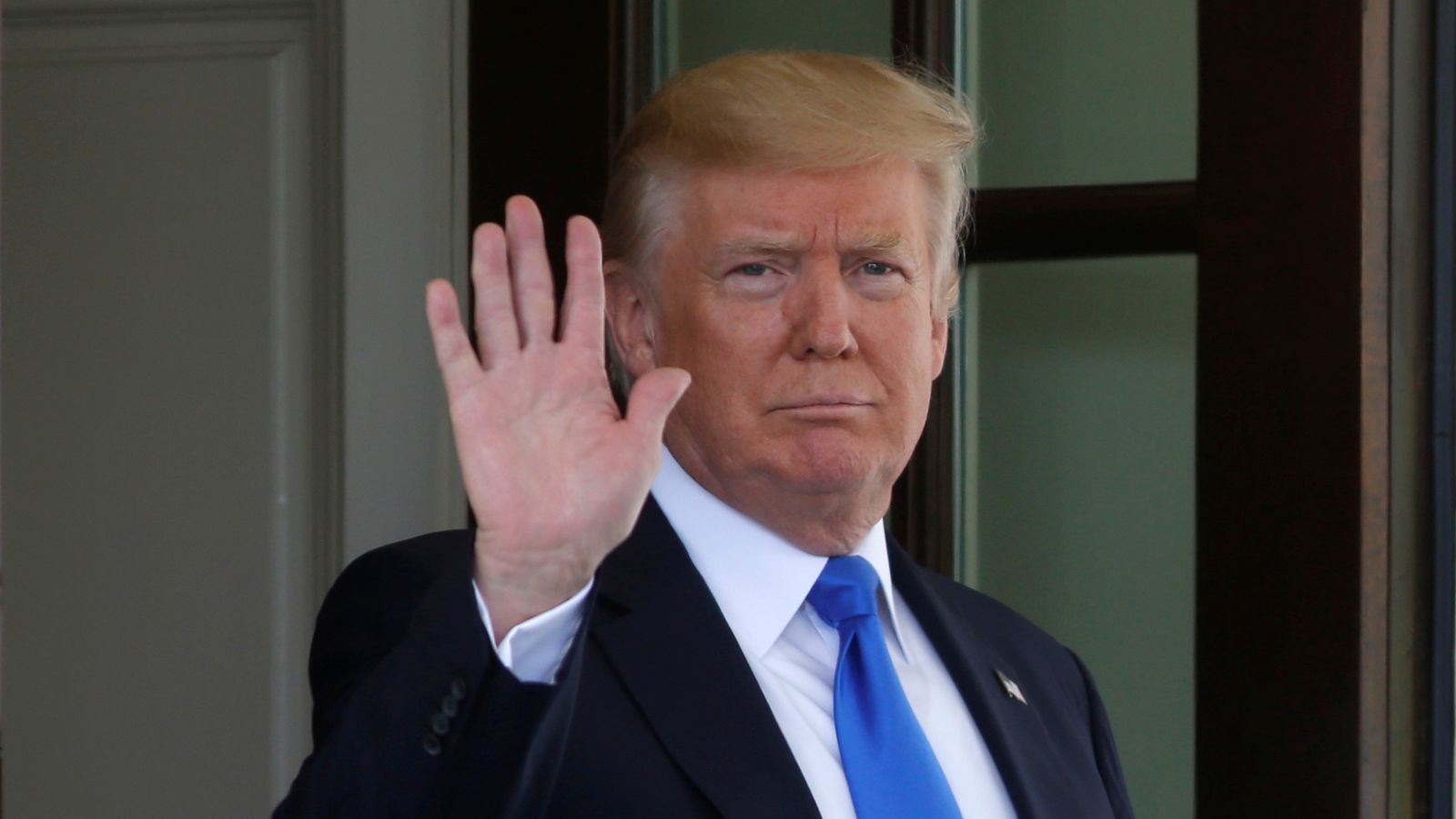 Donald Trump insists there is 'no chaos' at the White House | World News |  Sky News