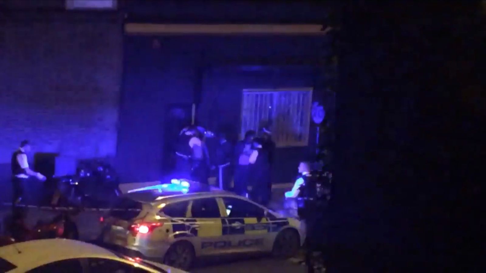 Acid attack victim helped by police | News UK Video News | Sky News