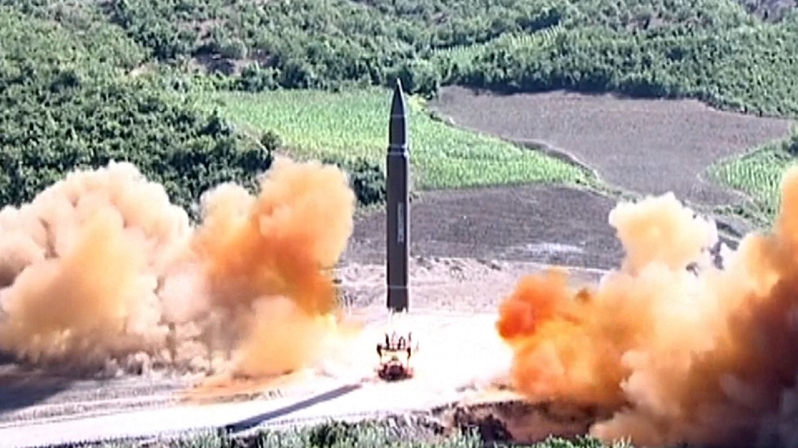 First Video Of North Korea's ICBM Launch | News UK Video News | Sky News