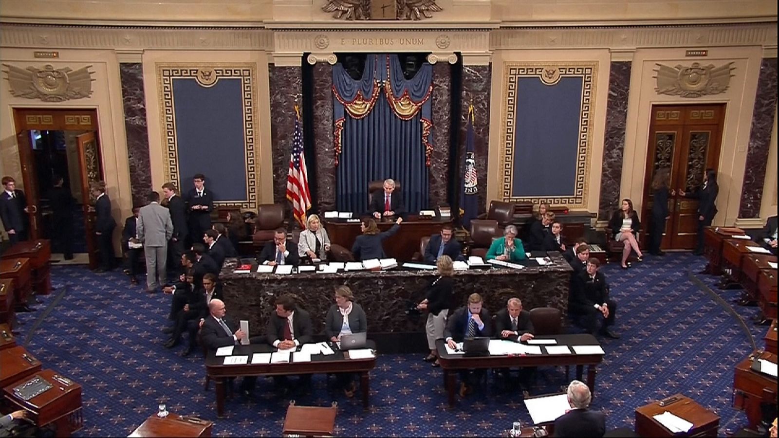 Protests erupt in US senate as debate begins on whether to repeal Obamacare