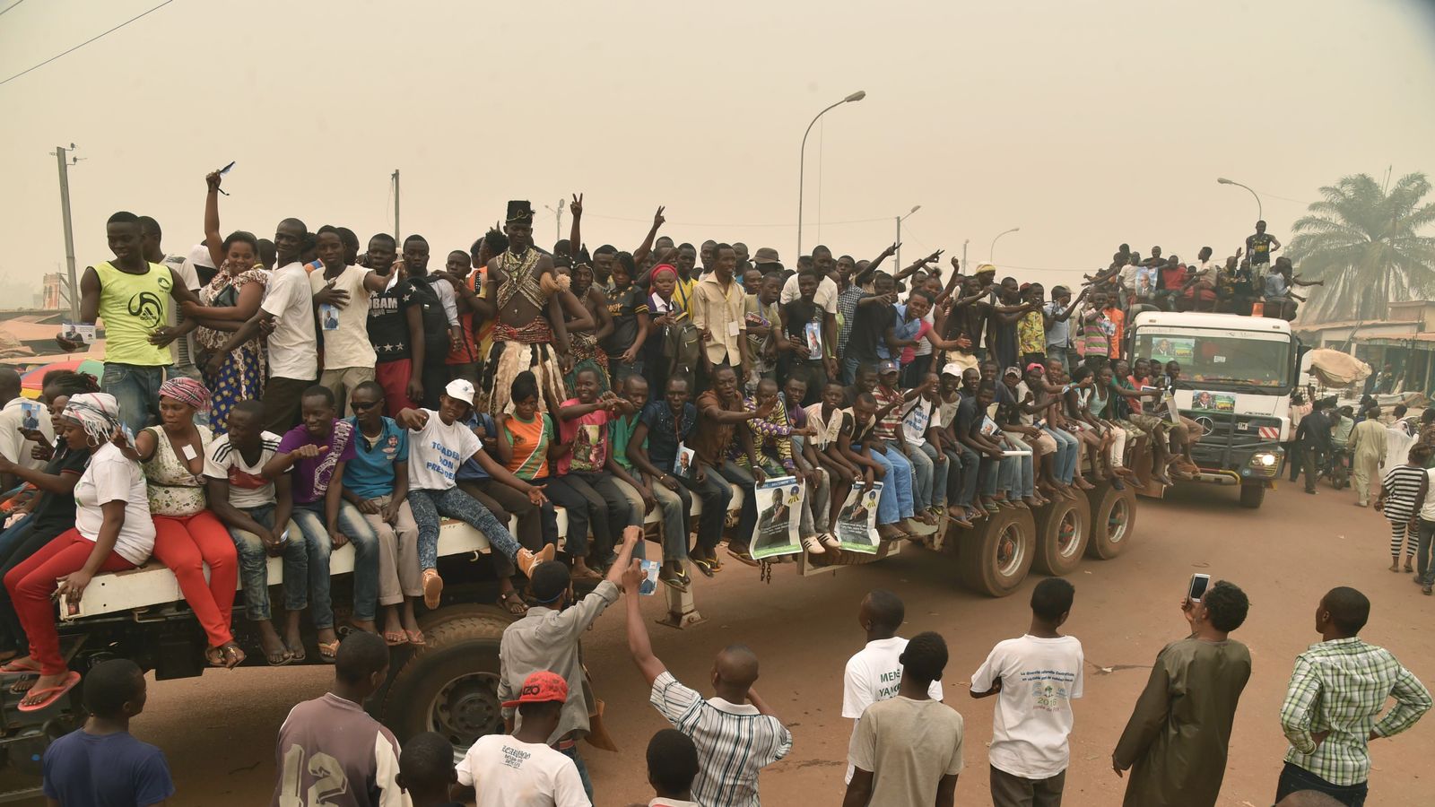 At least 78 people killed as truck flips in the Central African ...