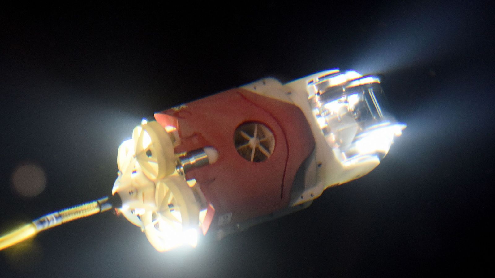 Swimming robot probes radioactive water at Fukushima's nuclear reactor World News Sky News