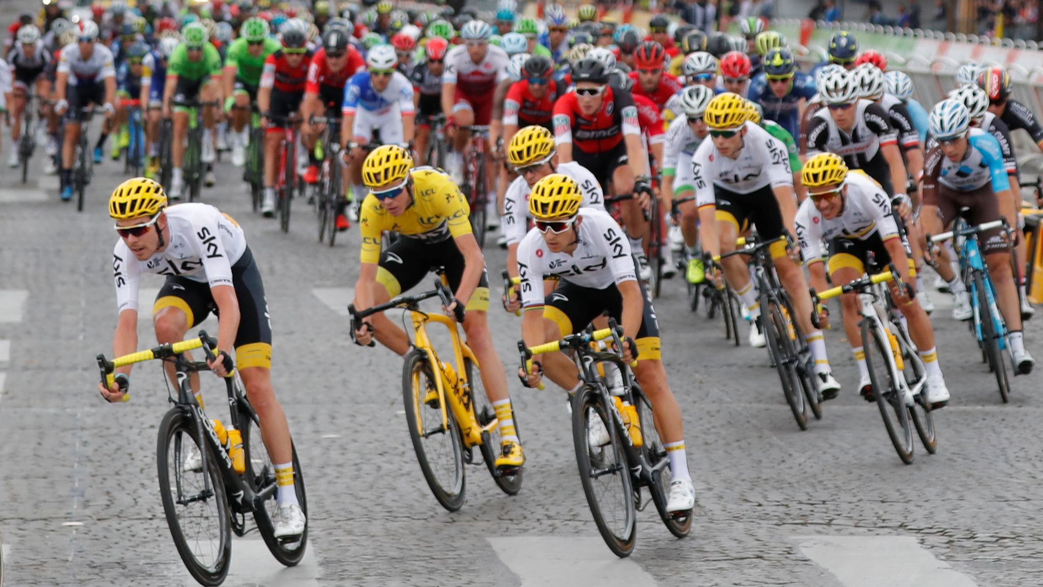 sky cycling tour de france winners