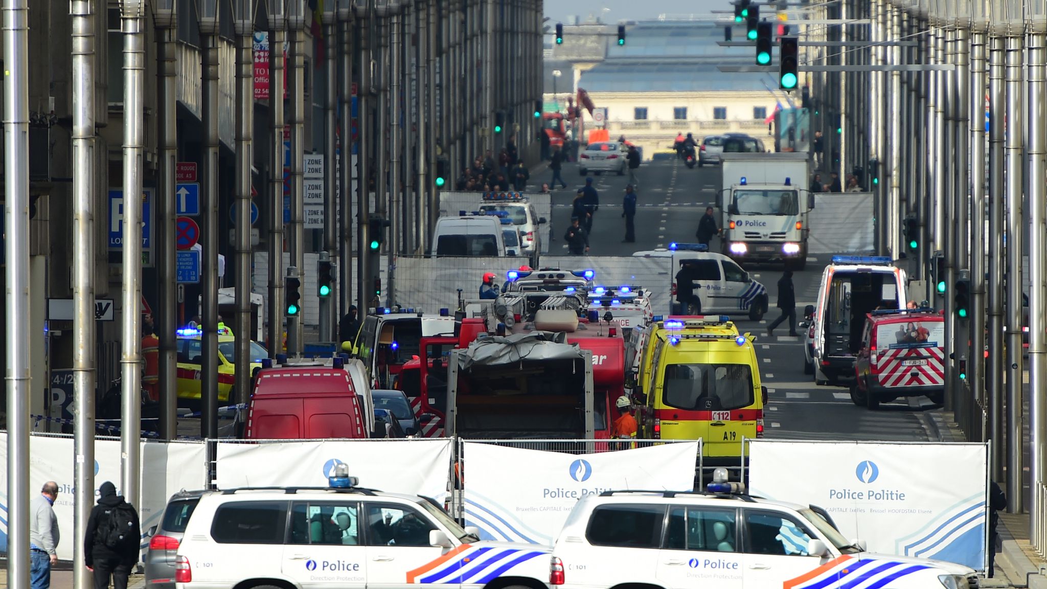 Belgium hunts terror ring over 'fake police' plot | World News | Sky News