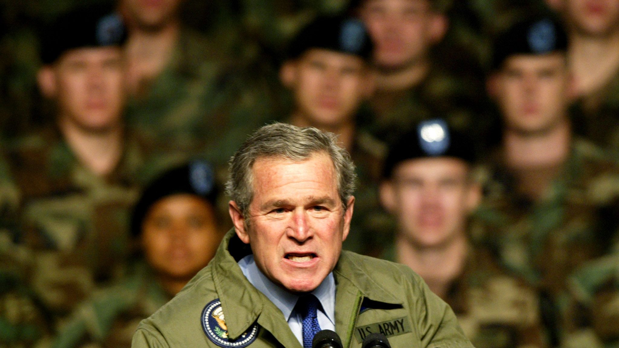 Президентские войны. Джордж Буш младший Ирак. Джордж Буш 2003. Джордж Буш младший 2023. Джордж Буш младший вторжение в Ирак.