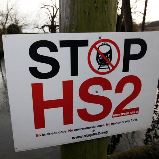 Cases for and against HS2