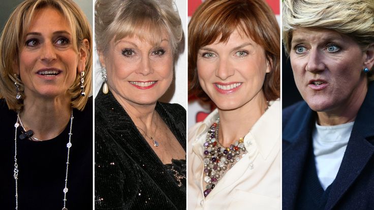 Emily Maitlis, Angela Rippon, Fiona Bruce and Clare Balding are among the signatories