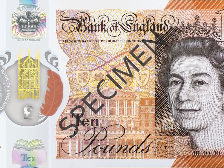 Coming soon to your wallet: New £10 note unveiled