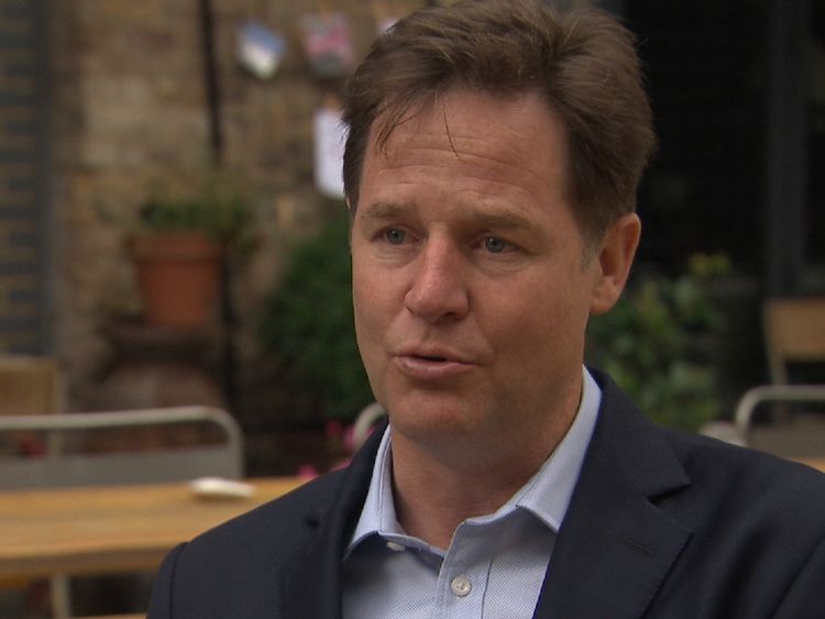 Nick Clegg says a weaker economy after Brexit will make austerity hard to alleviate
