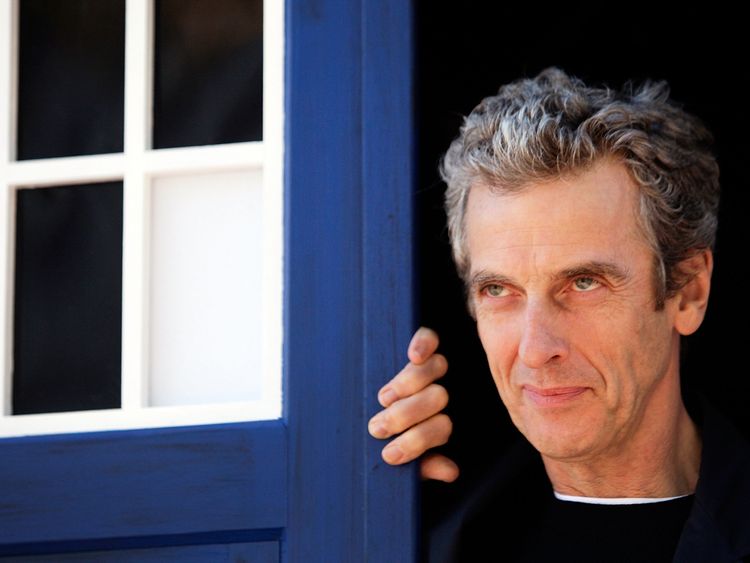Twelfth Doctor, Peter Capaldi, poses during a world tour to promote the new series of Doctor Who at Dendy Opera Quays on August 12, 2014 in Sydney, Australia. (Photo by Lisa Maree Williams/Getty Images)