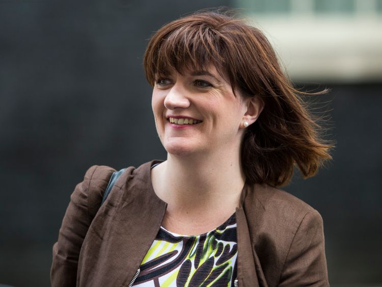 LONDON, ENGLAND - JULY 05: British Education Secretary Nicky Morgan leaves number 10 Downing Street following a Cabinet meeting on July 5, 2016 in London, England. Conservative MPs will begin the process of deciding their next leader and therefore UK Prime Minister with the first round of voting today. (Photo by Jack Taylor/Getty Images)